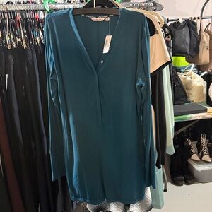 Brand New With Tags Super Soft Romper Teal
